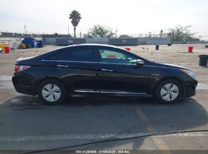 Lot #3056475563 2015 HYUNDAI SONATA HYBRID