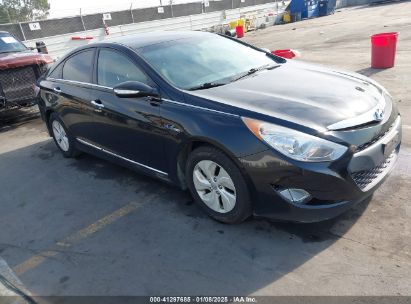 Lot #3056475563 2015 HYUNDAI SONATA HYBRID