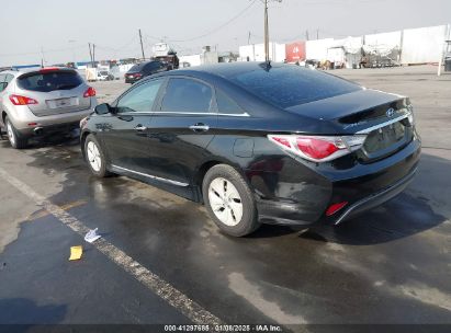 Lot #3056475563 2015 HYUNDAI SONATA HYBRID