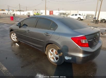 Lot #3056475852 2012 HONDA CIVIC SDN CNG/NATURAL GAS