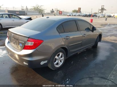 Lot #3056475852 2012 HONDA CIVIC SDN CNG/NATURAL GAS