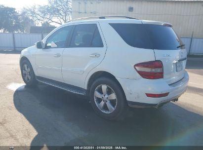 Lot #3053067050 2009 MERCEDES-BENZ ML 350 4MATIC