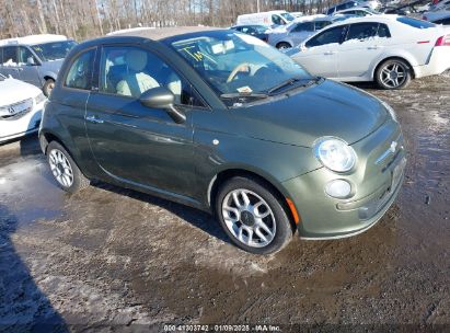 Lot #3056063868 2012 FIAT 500C POP