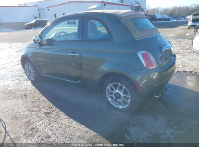 Lot #3056063868 2012 FIAT 500C POP