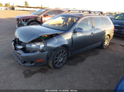 Lot #3065106555 2012 VOLKSWAGEN JETTA SPORTWAGEN 2.0L TDI