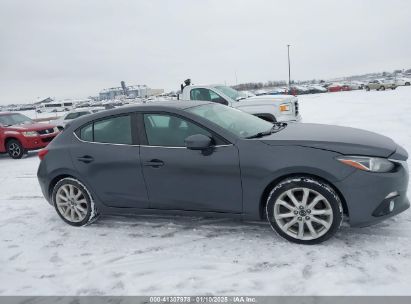 Lot #3054286442 2014 MAZDA MAZDA3 S GRAND TOURING