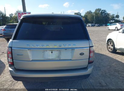 Lot #3056064053 2014 LAND ROVER RANGE ROVER 5.0L V8 SUPERCHARGED/5.0L V8 SUPERCHARGED EBONY EDITION