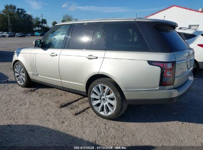 Lot #3056064053 2014 LAND ROVER RANGE ROVER 5.0L V8 SUPERCHARGED/5.0L V8 SUPERCHARGED EBONY EDITION