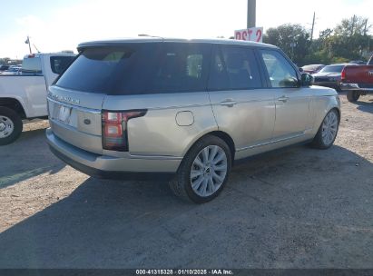 Lot #3056064053 2014 LAND ROVER RANGE ROVER 5.0L V8 SUPERCHARGED/5.0L V8 SUPERCHARGED EBONY EDITION