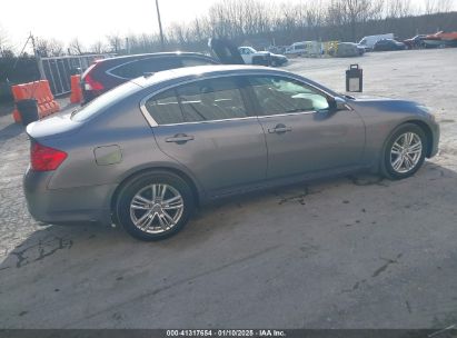 Lot #3056064041 2010 INFINITI G37X