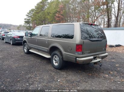 Lot #3056064014 2005 FORD EXCURSION LIMITED