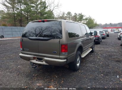 Lot #3056064014 2005 FORD EXCURSION LIMITED