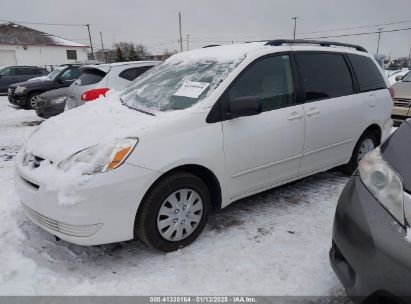 Lot #3069159715 2005 TOYOTA SIENNA CE