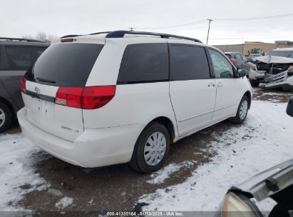 Lot #3069159715 2005 TOYOTA SIENNA CE