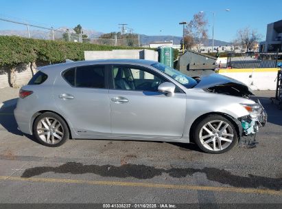 Lot #3069157315 2015 LEXUS CT 200H