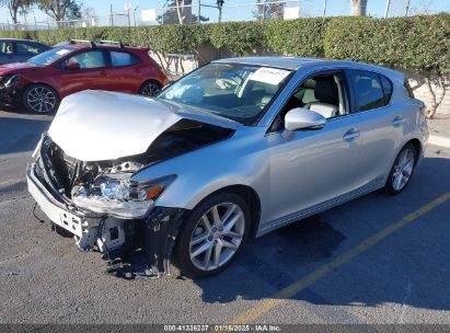 Lot #3069157315 2015 LEXUS CT 200H