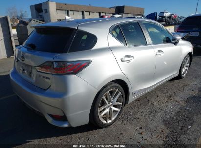 Lot #3069157315 2015 LEXUS CT 200H