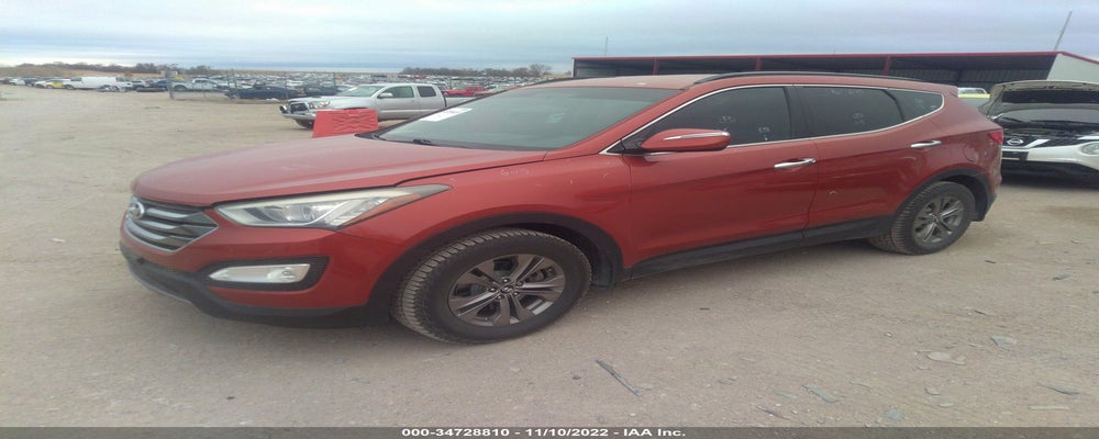 5XYZUDLB7DG112116 2013 HYUNDAI SANTA FE photo no. 2