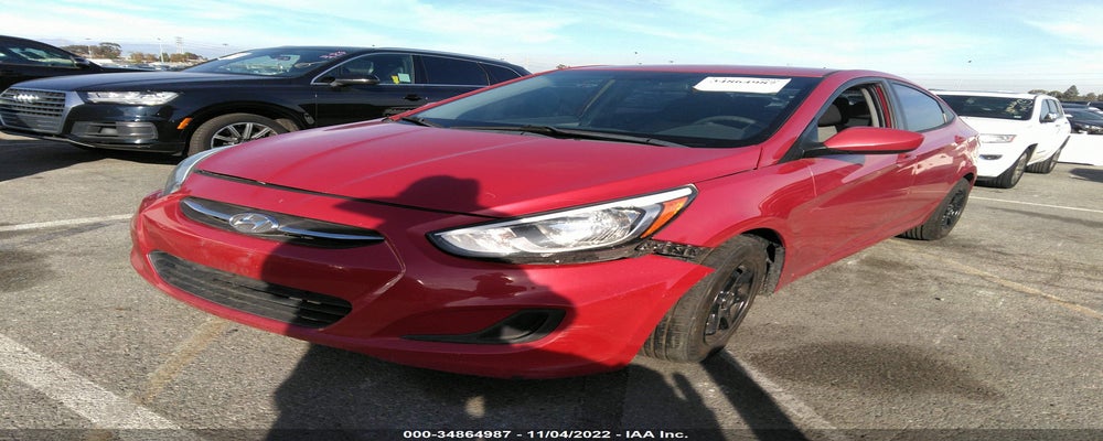 KMHCT4AEXFU931480 2015 HYUNDAI ACCENT photo no. 2