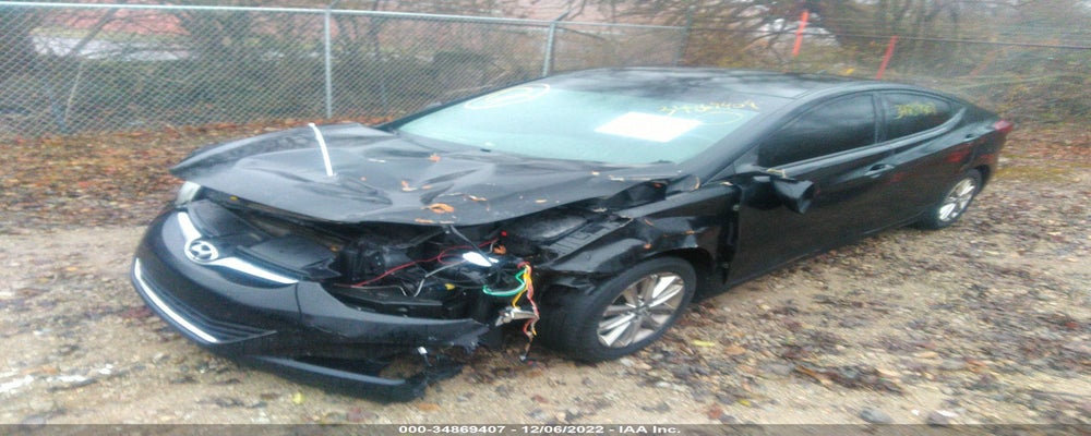 5NPDH4AE8EH495540 2014 HYUNDAI ELANTRA photo no. 2
