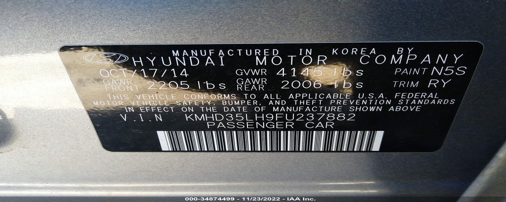 KMHD35LH9FU237882 2015 HYUNDAI ELANTRA GT photo no. 9