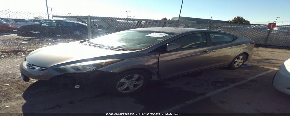 5NPDH4AEXEH515982 2014 HYUNDAI ELANTRA photo no. 2