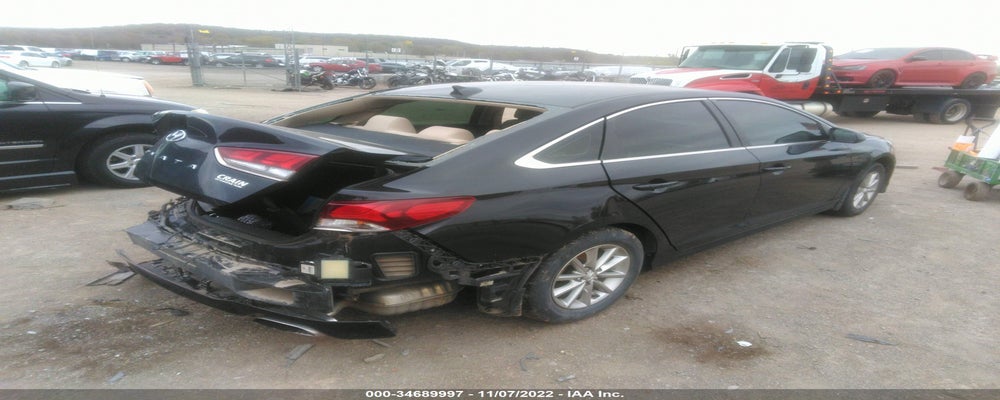 5NPE24AF7KH806000 2019 HYUNDAI SONATA photo no. 4