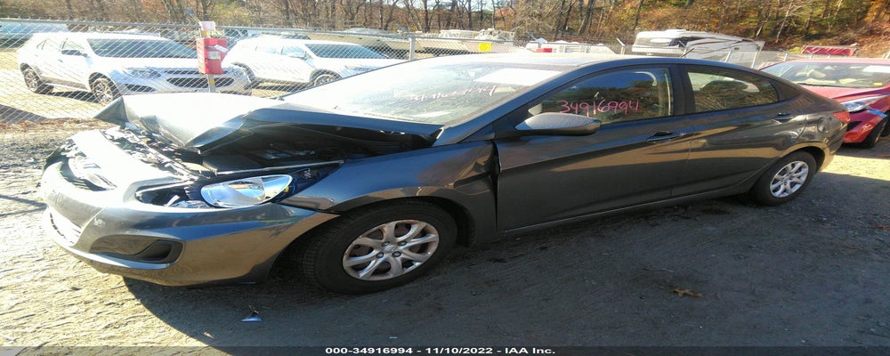 KMHCT4AE6DU428445 2013 HYUNDAI ACCENT photo no. 2
