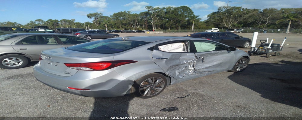 KMHDH4AE1EU143854 2014 HYUNDAI ELANTRA photo no. 4