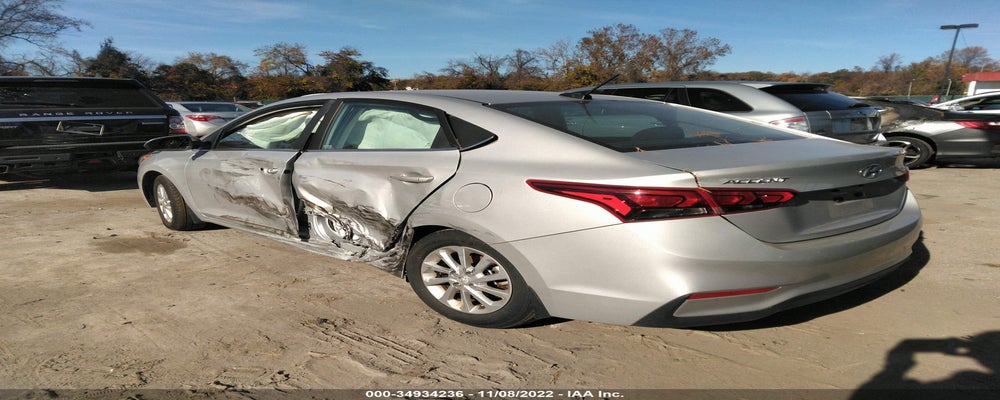 3KPC24A60NE168513 2022 HYUNDAI ACCENT photo no. 3
