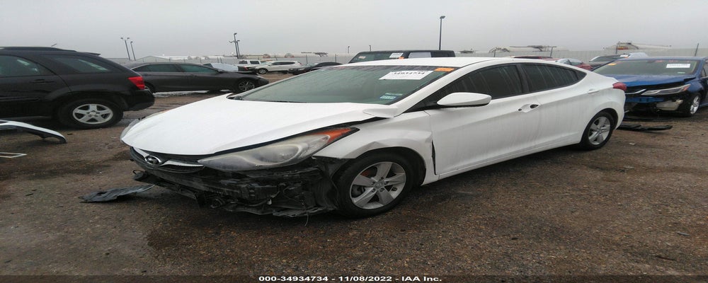 5NPDH4AE6DH411018 2013 HYUNDAI ELANTRA photo no. 2