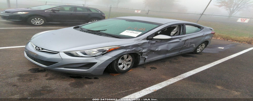5NPDH4AE6GH720959 2016 HYUNDAI ELANTRA photo no. 2