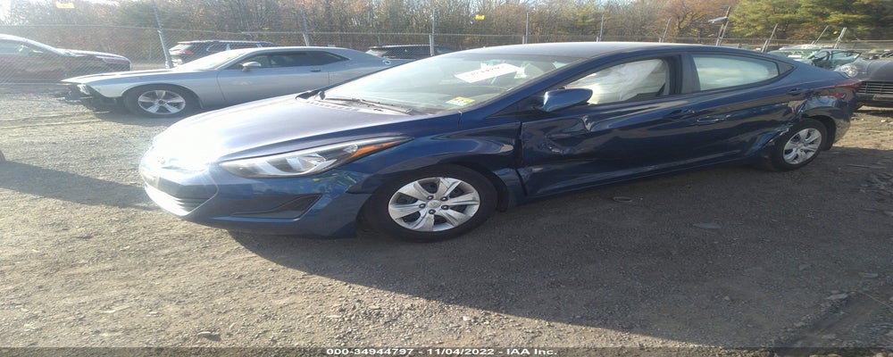 5NPDH4AEXGH794420 2016 HYUNDAI ELANTRA photo no. 2
