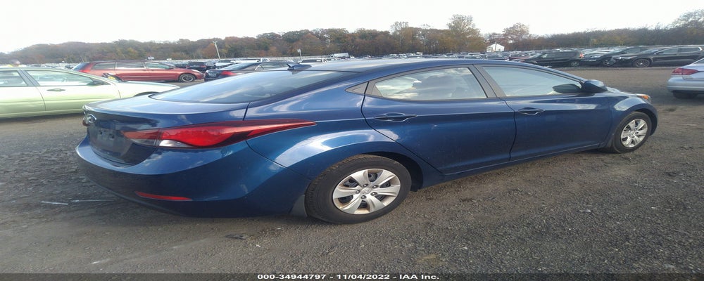 5NPDH4AEXGH794420 2016 HYUNDAI ELANTRA photo no. 4