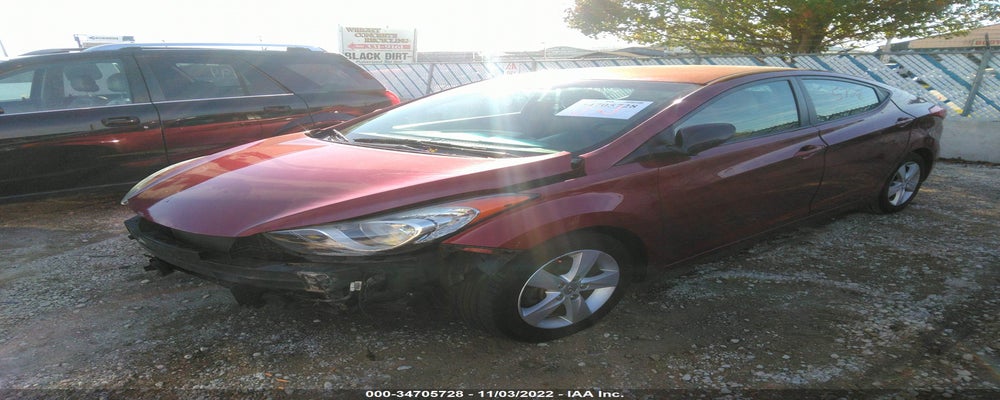 5NPDH4AE9DH439976 2013 HYUNDAI ELANTRA photo no. 2