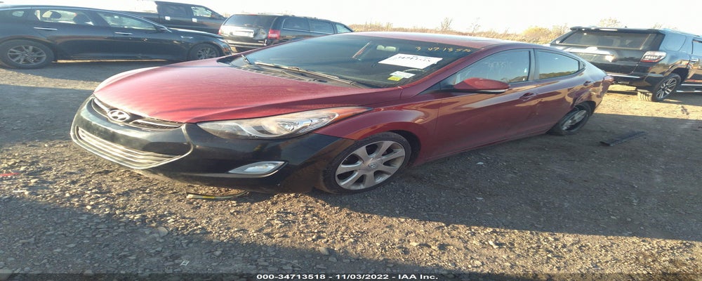 KMHDH4AE5CU428960 2012 HYUNDAI ELANTRA photo no. 2