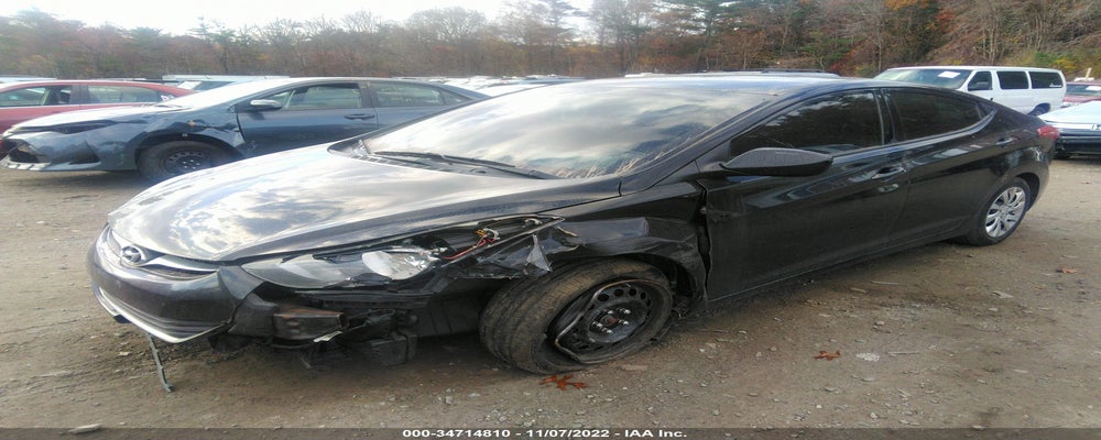 5NPDH4AEXDH203711 2013 HYUNDAI ELANTRA photo no. 2