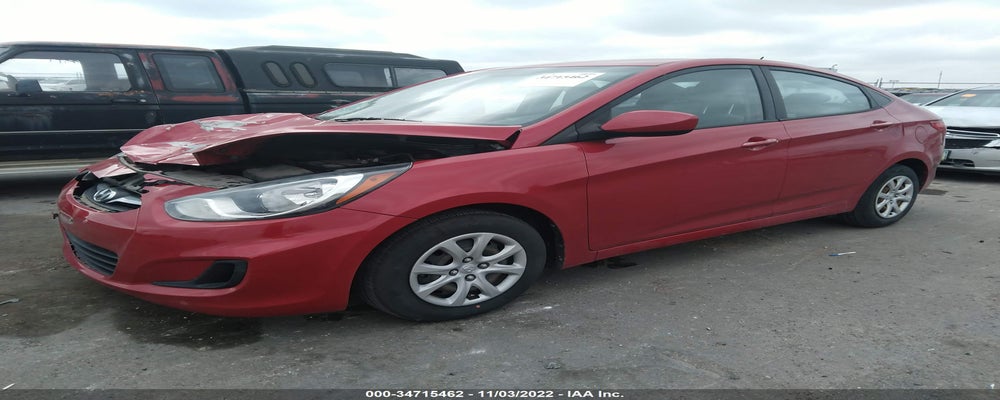 KMHCT4AE3DU551880 2013 HYUNDAI ACCENT photo no. 2