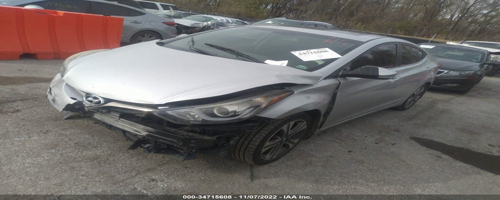 KMHDH4AH9EU139691 2014 HYUNDAI ELANTRA photo no. 2