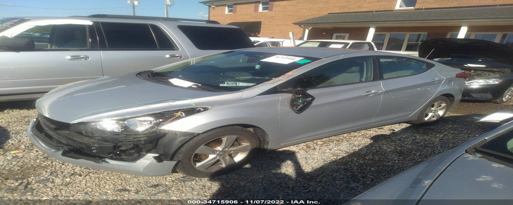 5NPDH4AE1CH114785 2012 HYUNDAI ELANTRA photo no. 2