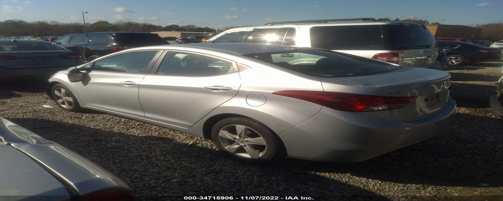 5NPDH4AE1CH114785 2012 HYUNDAI ELANTRA photo no. 3