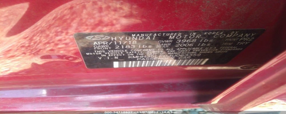 KMHH35LE0JU063359 2018 HYUNDAI ELANTRA GT photo no. 9