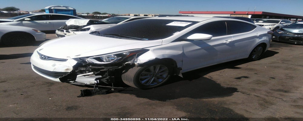 5NPDH4AE7GH659010 2016 HYUNDAI ELANTRA photo no. 2