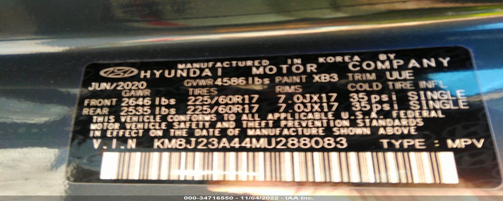 KM8J23A44MU288083 2021 HYUNDAI TUCSON photo no. 9