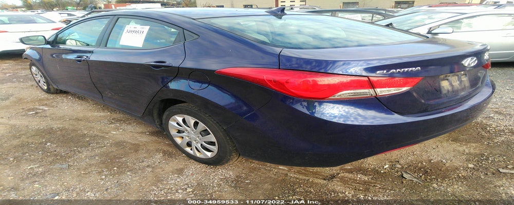 5NPDH4AE8CH104836 2012 HYUNDAI ELANTRA photo no. 3
