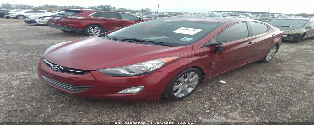 5NPDH4AE1DH337328 2013 HYUNDAI ELANTRA photo no. 2