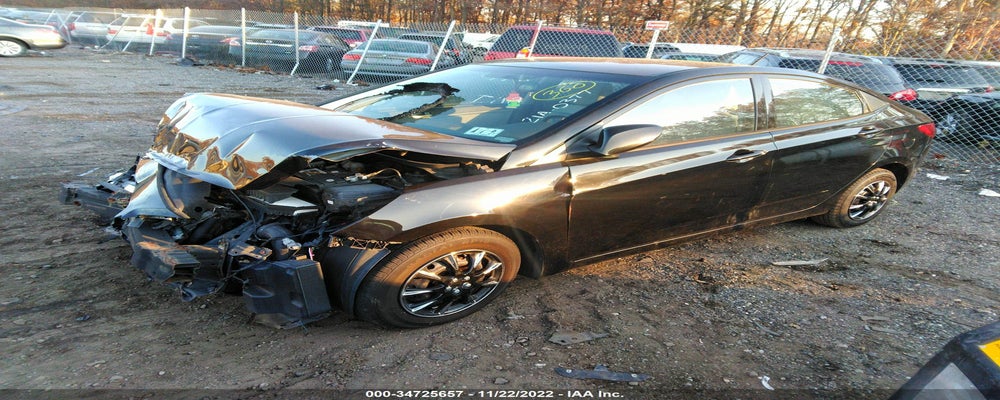 KMHCT4AE4EU739096 2014 HYUNDAI ACCENT photo no. 2