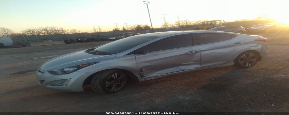 KMHDH4AH0EU071670 2014 HYUNDAI ELANTRA photo no. 2