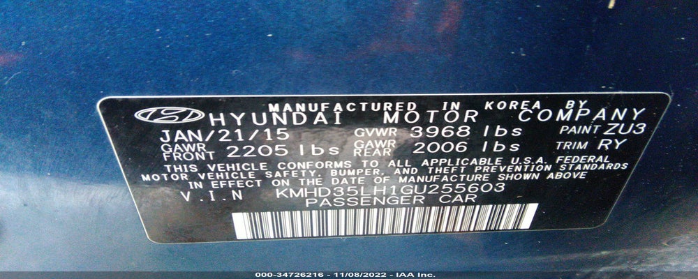 KMHD35LH1GU255603 2016 HYUNDAI ELANTRA GT photo no. 9