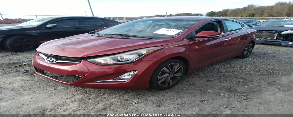 5NPDH4AE1EH496819 2014 HYUNDAI ELANTRA photo no. 2